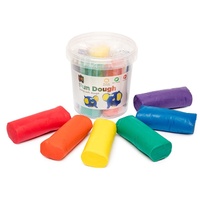 EC - Fun Dough Tub Assorted Colours 900gm  (DAMAGED PACKAGING)
