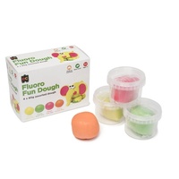 EC - Fluro Fun Dough Set (set of 4)