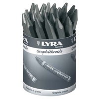 Lyra Graphite Crayons Non Water Soluble (tub of 24)