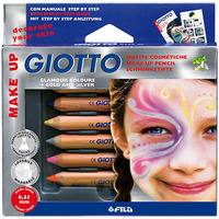 Giotto - Make Up Pencils Glamour Colours (6 pack)