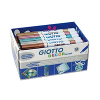 Giotto - Decor Metal 24pc School Pack