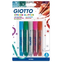 Giotto - Strass Glitter Glue (5 pack)