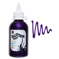 EC - Glitter Paint 250ml Fairy Purple