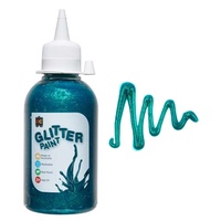 EC - Glitter Paint 250ml Turquoise