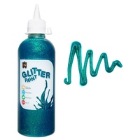 EC - Glitter Paint 500ml Turquoise