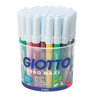 Giotto - Turbo Maxi Marker Pens 48 Pack