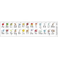 Learning Can Be Fun - Alphabet Desk Strips - NSW Foundation Script (30 pack)