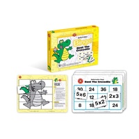 Learning Can Be Fun - Beat the Crocodile Bingo Multiplication