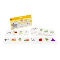 Learning Can Be Fun - Blending Consonants Giant Flash Cards