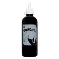 EC - Liquicryl Junior Acrylic Paint 500ml Black