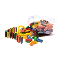 Learning Can Be Fun - Wooden Dominoes (168 pieces)