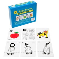 Single Sounds Flashcards (52 Cards)