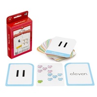 Learning Can Be Fun - Write & Wipe Numbers 0-30 Flash Cards with Marker