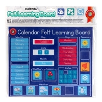 Learning Can Be Fun - Felt Learning Board Calendar