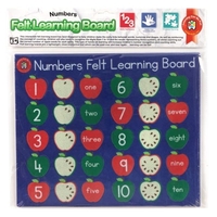 Learning Can Be Fun - Felt Learning Board Numbers