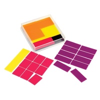 Learning Can Be Fun - Fraction Squares (51 pieces)