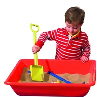 Learning Can Be Fun - Sand & Water Play Tray Red