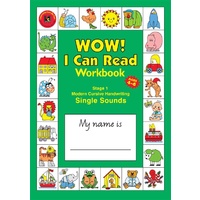 Learning Can Be Fun - Wow! I Can Read Workbook Stage 1 Modern Cursive