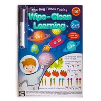 Learning Can Be Fun - Wipe-Clean Learning Starting Times Tables