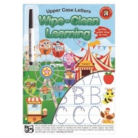 Learning Can Be Fun - Wipe-Clean Learning Upper Case Letters