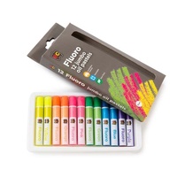 EC - Jumbo Oil Pastels Fluoro (12 pack)