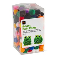 EC - Pom Poms Brights (300 pack)