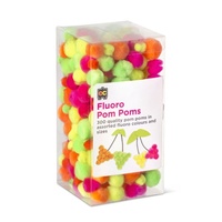 EC - Pom Poms Fluoros (300 pack)
