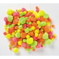 Pom Poms Neon Colours (150 pieces)