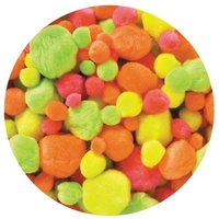 EC - Pom Poms Neon Colours (50 pieces)