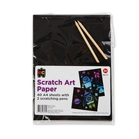 EC - Scratch Art Paper A4 (40 pack)