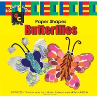 Paper Shapes Butterflies