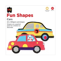 EC - Fun Shapes Cars 24 pieces