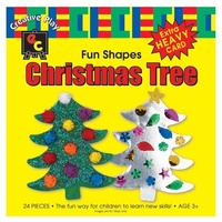 Fun Shapes Christmas Tree (24 pieces)