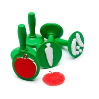 EC - Paint Stampers Vegetables (Set Of 6)