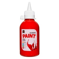 EC - Rainbow Paint 250ml Brilliant Red