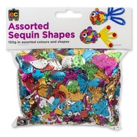 EC - Assorted Sequin Shapes 150gm