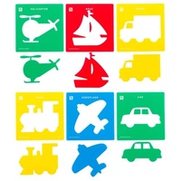 EC - Stencils - Transport (set of 6)