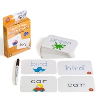 Learning Can Be Fun - Write & Wipe Sight Words Flash Cards with Marker