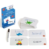 Learning Can Be Fun - Write & Wipe Sight Words Flash Cards with Marker