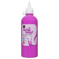 EC - UV Glow Paint 500ml Magenta