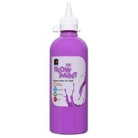 EC - UV Glow Paint 500ml Violet