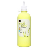 EC - UV Glow Paint 500ml Yellow