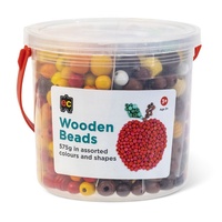 EC - Wooden Beads (assorted jar)