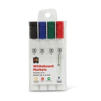 EC - Whiteboard Markers Thick (4 pack)