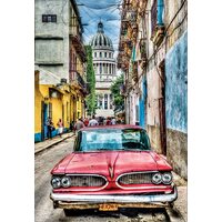 Educa - Vintage Car in Old Havana Puzzle 1000pc