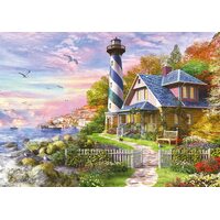 Educa - Lighthouse At Rock Bay Puzzle 4000pc