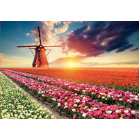 Educa - Tulips Landscape Puzzle 1500pc