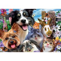 Educa - Yard Buddies Selfie Puzzle 500pc