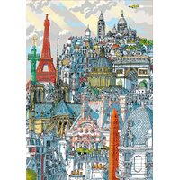 Educa - Paris, Carlo Stanga Puzzle 1000pc