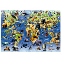 Educa - Endangered Species Puzzle 500pc (DAMAGED BOX)